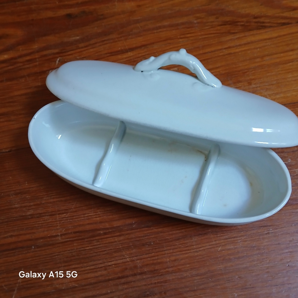 VTG Iron Stone Toothbrush Dish - Picture 4 of 9